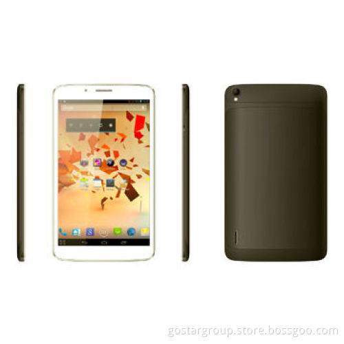 8 Inch MTK MT8382/MT8312 Quad Core, Cortex A7@1.5GHz Call Tablet PC/MID